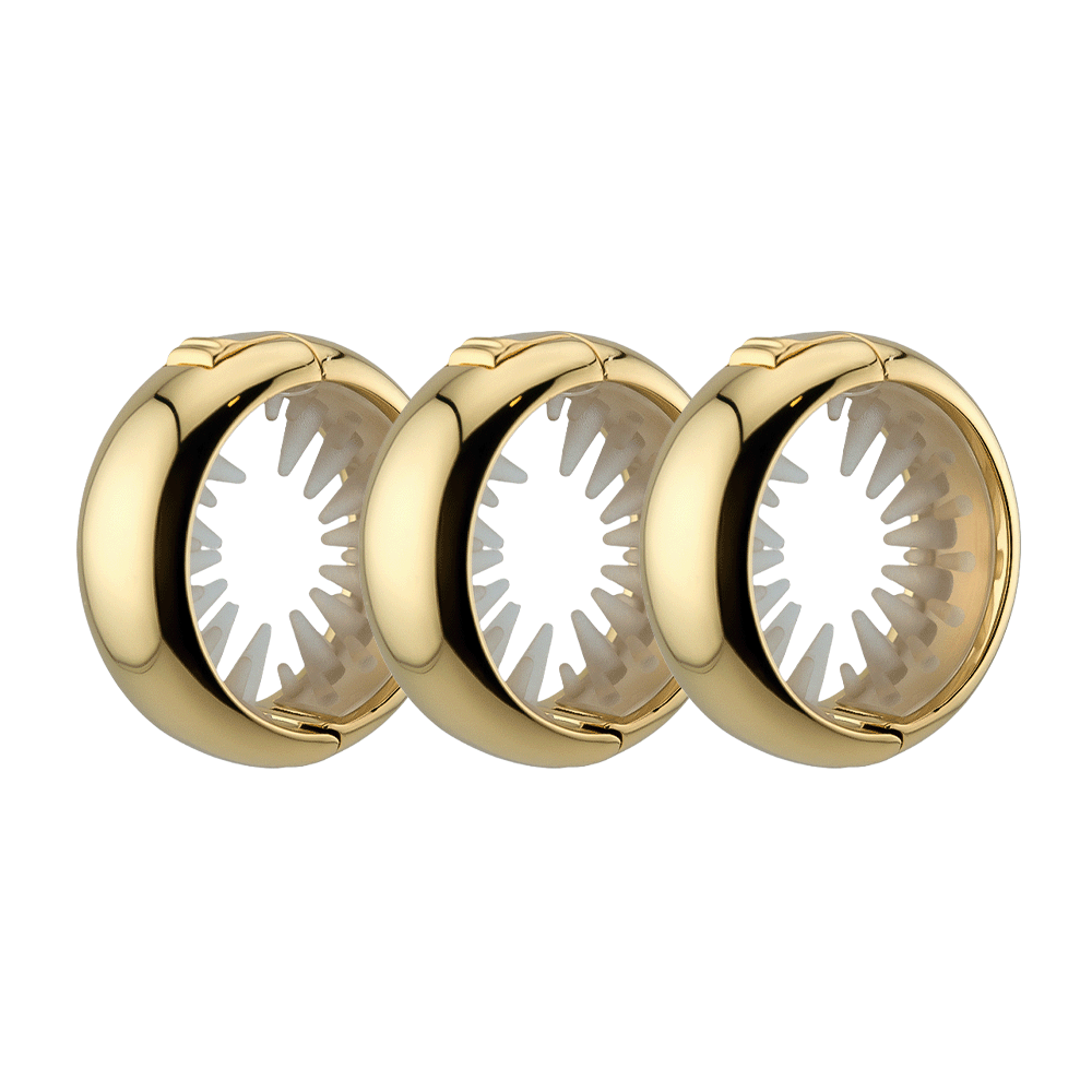 Full Golden Ponytail 3-Pack - Size M