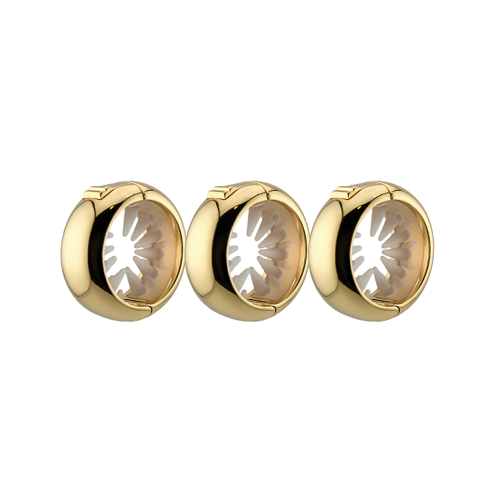 Full Golden Ponytail 3-Pack - Size S