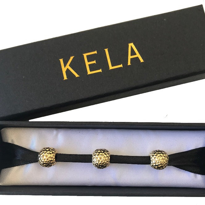 Cameo Gold Hair Bead Jewelry (Set of 3)