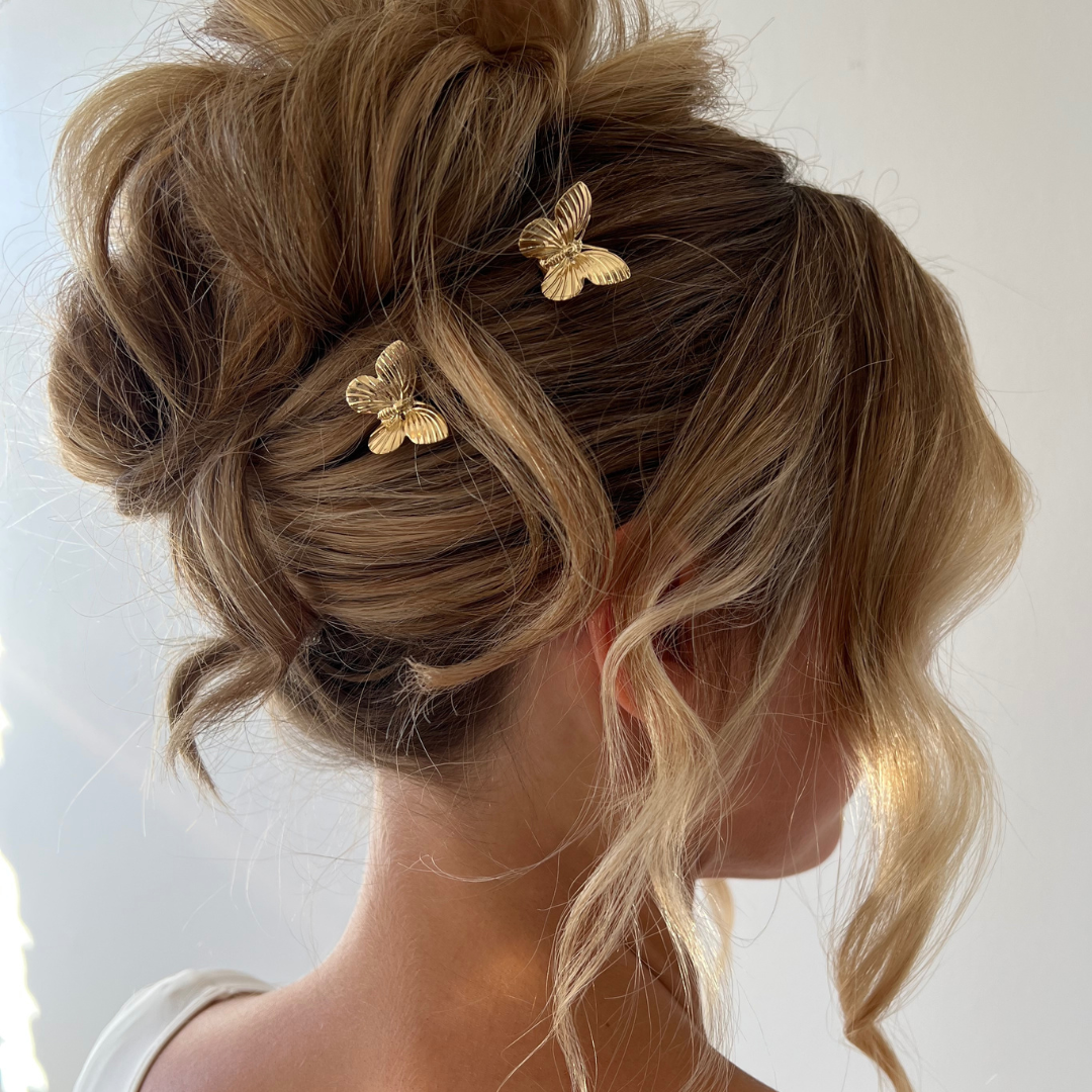 Golden Butterfly Charms