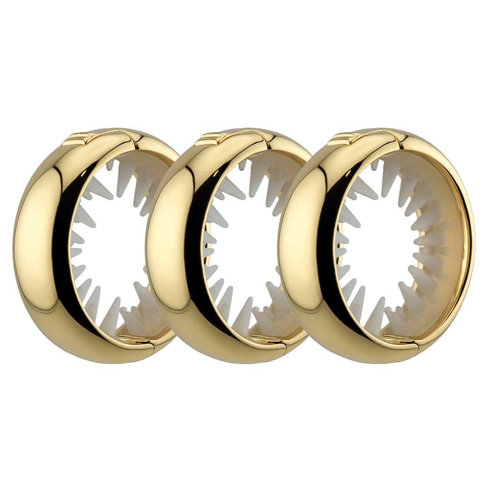 Full Golden Ponytail 3-Pack - Size L