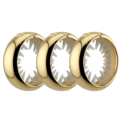 Full Golden Ponytail 3-Pack - Size L