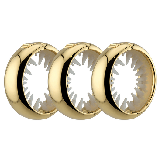 Full Golden Ponytail 3-Pack - Size L