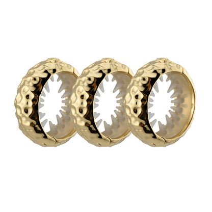 Full Golden Ponytail 3-Pack - Size M