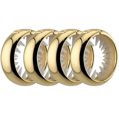 Full Golden Ponytail 4-Pack - Size L
