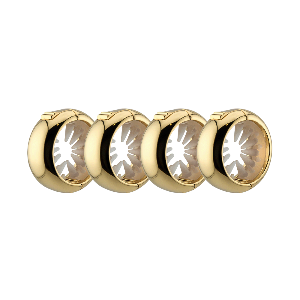 Full Golden Ponytail 4-Pack - Size S