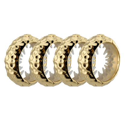 Full Golden Ponytail 4-Pack - Size M