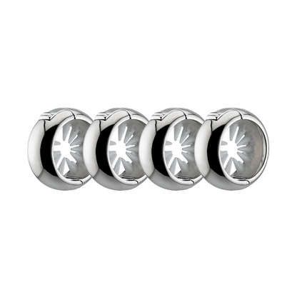 Full Golden Ponytail 4-Pack - Size S