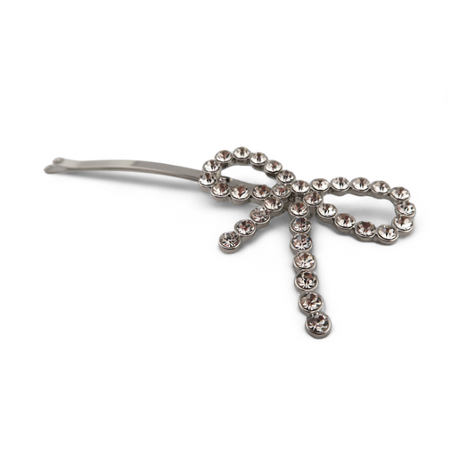 Diamante Bow Pin