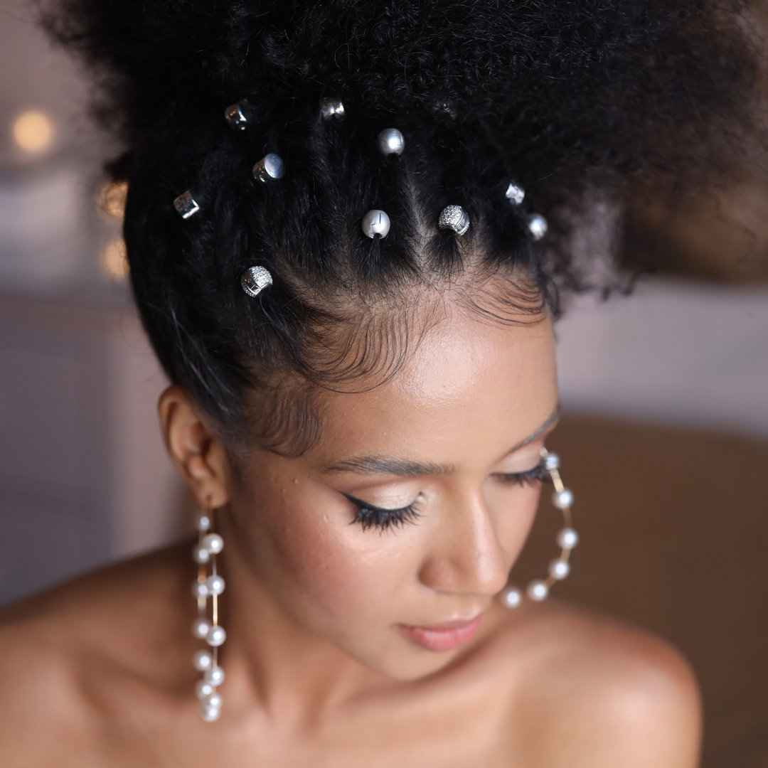 Mischka Matte Hair Beads (Set of 3)