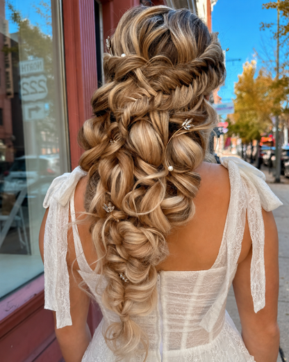 Crystal Bloom Hair Pin