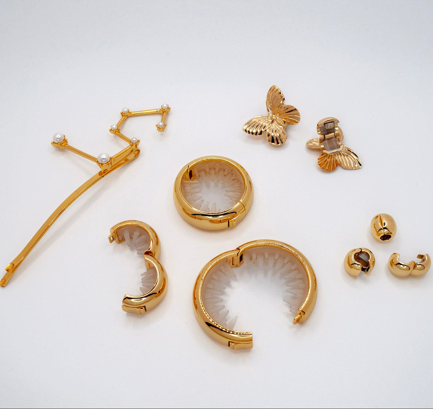 KELA Holiday Gold Hair Jewelry Mega Bundle