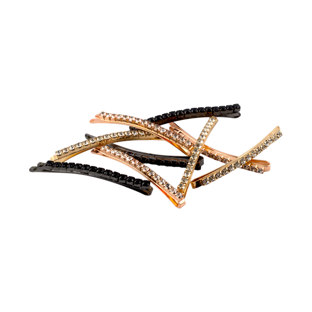 Diamante Hair Pins (Set of 3)