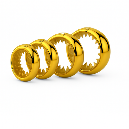 Full Golden Pony Variety 4-Pack [ 1/2 + S + M + XL ]